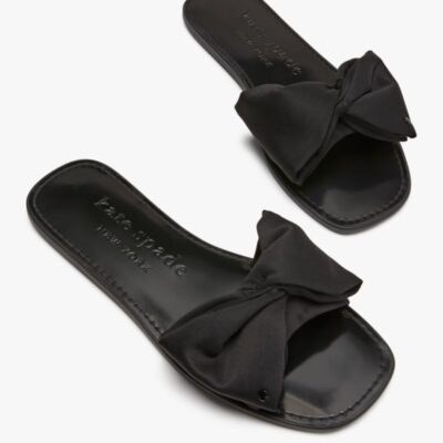 Bikini Bow Slide Sandals