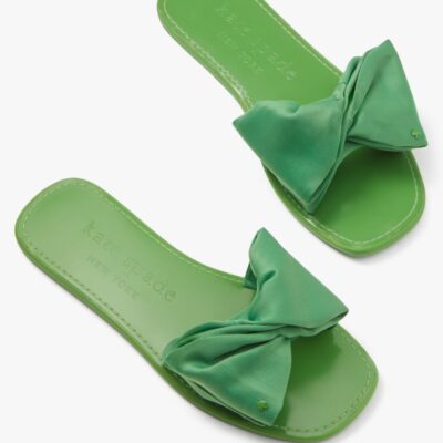 Bikini Bow Slide Sandals