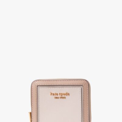 Morgan Colorblocked Small Compact Wallet