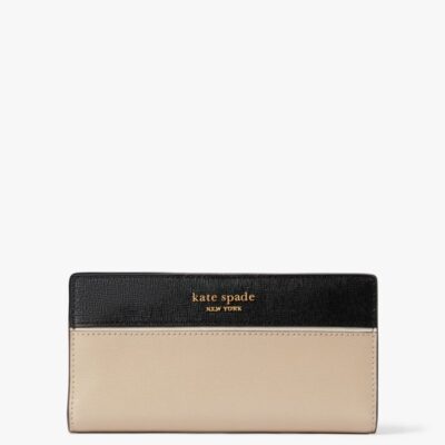 Morgan Colorblocked Slim Bifold Wallet