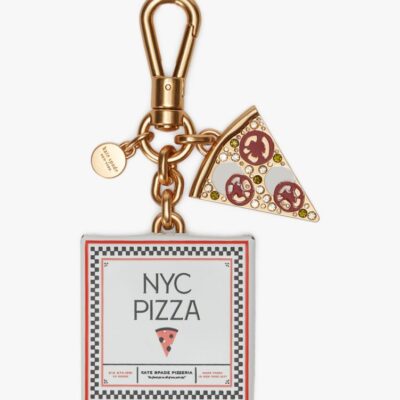 Slice Pizza Box Key Fob