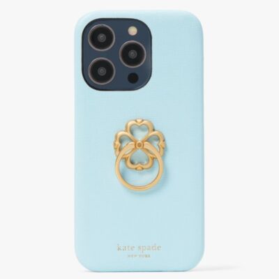 Morgan Spade Ring Stand iPhone 14 Pro Case