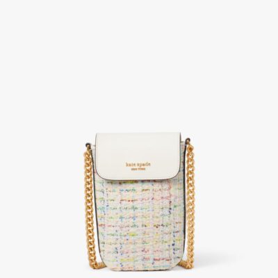 Steffie Tweed North South Phone Crossbody