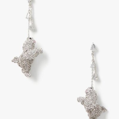 Best In Show Sheep Dog Linear Earrings