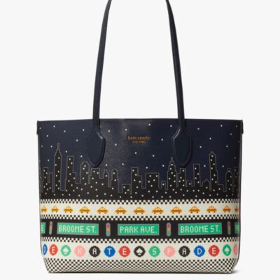 Bleecker Big Apple Large Tote