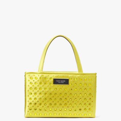 Sam Icon Crystal Embellished Mini Tote