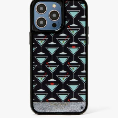 Shaken Not Stirred Liquid Glitter iPhone 14 Pro Max Case