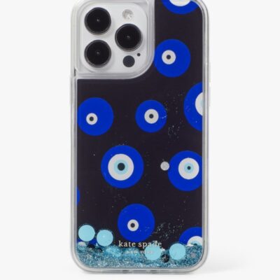 Evil Eye Liquid Glitter iPhone 14 Pro Max Case