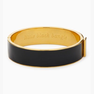 Little Black Idiom Bangle