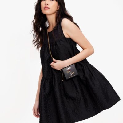 Organza Dots Sleeveless Dress