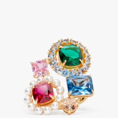 Victoria Cluster Cocktail Ring