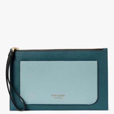 Ava Colorblocked Wristlet