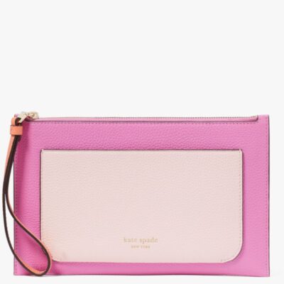 Ava Colorblocked Wristlet