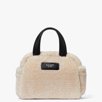 Apres Chic Faux Shearling Satchel