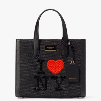 I Love NY X Kate Spade New York Embellished Manhattan Small Tote