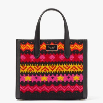 Manhattan Carnival Fair Isle Small Tote