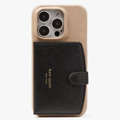 Morgan Colorblocked iPhone 14 Pro Cardholder Case