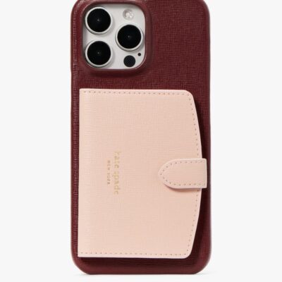 Morgan Colorblocked iPhone 14 Pro Max Cardholder Case