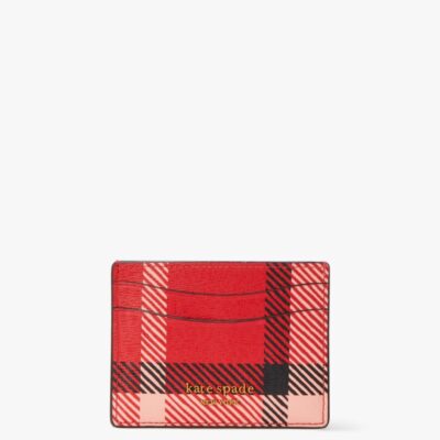 Morgan Museum Plaid Cardholder