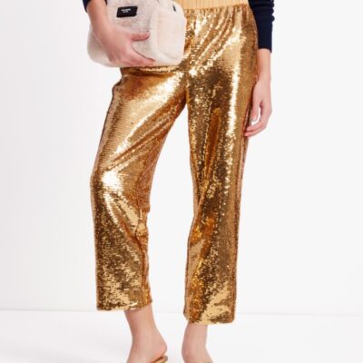 Sequin Jogger Pants