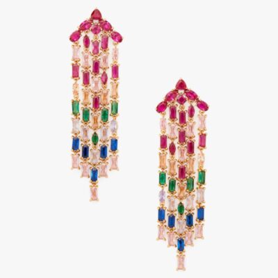 Showtime Fringe Statement Earrings