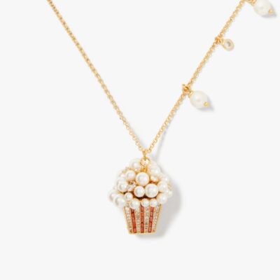 Winter Carnival Popcorn Pendant