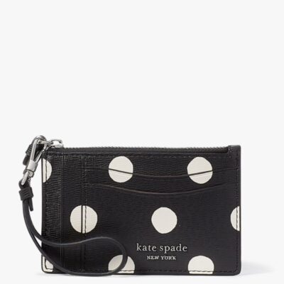 Morgan Sunshine Dot Card Case Wristlet