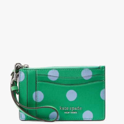 Morgan Sunshine Dot Card Case Wristlet