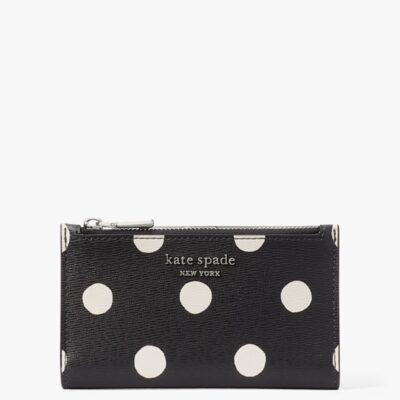 Morgan Sunshine Dot Small Slim Bifold Wallet