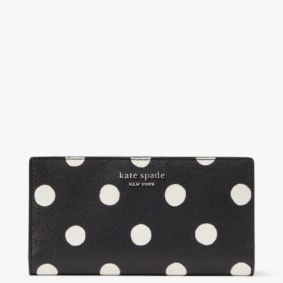 Morgan Sunshine Dot Slim Bifold Wallet