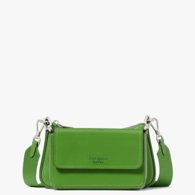 Double Up Patent Leather Crossbody