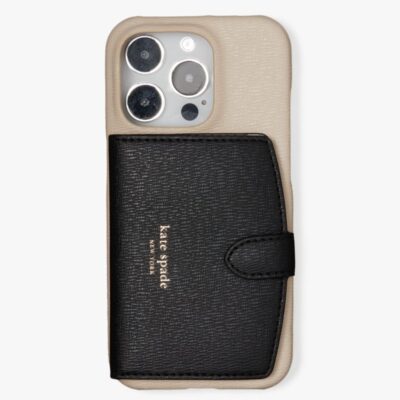 Morgan Colorblocked iPhone 15 Pro Cardholder Case