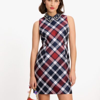 Jumbo Plaid Dress