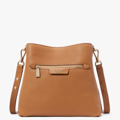 Hudson Pebbled Leather Shoulder Bag