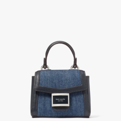 Katy Denim Micro Crossbody