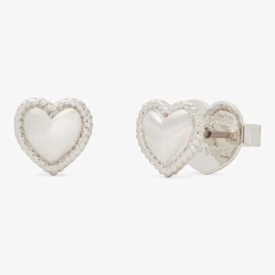 Golden Hour Mini Heart Studs