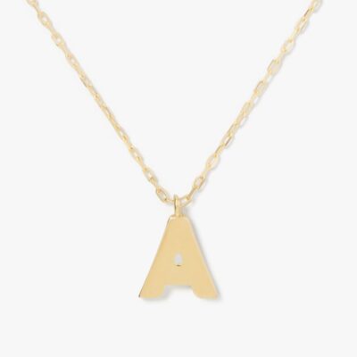 Kate Spade Fine Love Letter A Initial Pendant