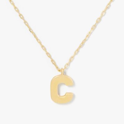 Kate Spade Fine Love Letter C Initial Pendant