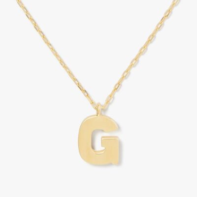 Kate Spade Fine Love Letter G Initial Pendant