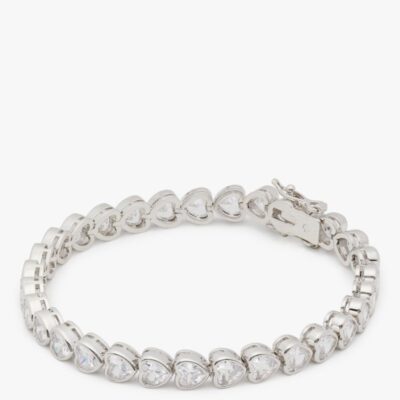 Sweetheart Tennis Bracelet