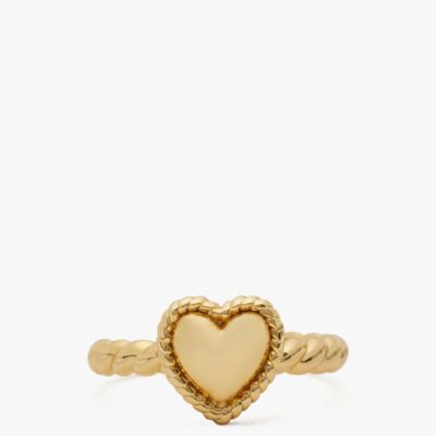 Golden Hour Heart Ring