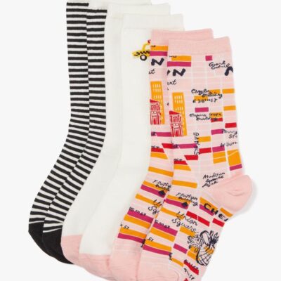 NYC Icons 3 Pack Boxed Crew Socks