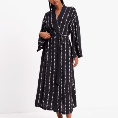 Festive Pearls Long Robe