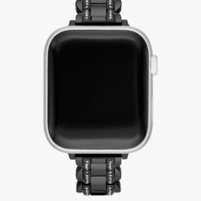 Black Stainless Steel 38-45mm Band For Apple Watch®