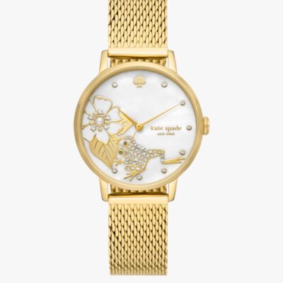 Metro Gold-tone Stainless Steel Watch