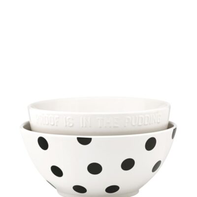 Deco Dot Set Of 2 Mixing Bowls