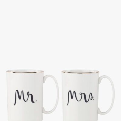 Mr. and Mrs. 2-Piece Mug Set