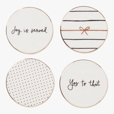 A Charmed Life 4-piece Coaster Set