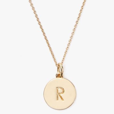 Initial “R” Pendant