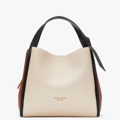 Knott Colorblocked Medium Crossbody Tote